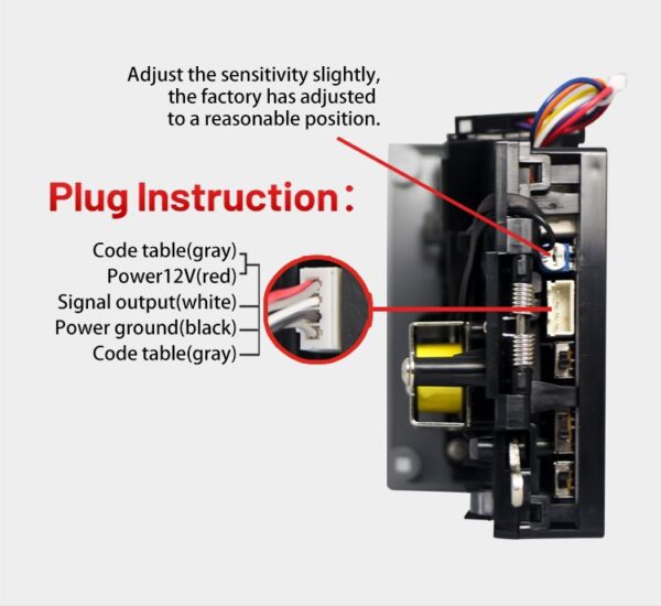 LK electronic Coin Acceptor (LK299P) - Image 4
